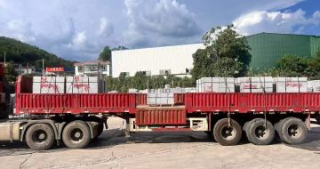 汕尾 芝麻灰花岗岩地铺石出货日常