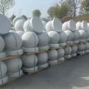 汕尾 白麻花岗岩石材圆球，石球，挡车球，隔离球，景观石球，风水球等