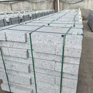 汕尾 白麻花岗岩路沿石，弧形路沿石，道牙石，马路牙子，界石，路缘石，平沿石，直岩石，平缘石等