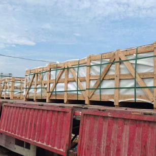 汕尾 芝麻白花岗岩地铺石出口专车-泰国游