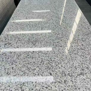 汕尾 白麻花岗岩光面毛板