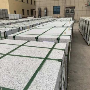 汕尾 白麻花岗岩5.0公分荔枝面地铺石