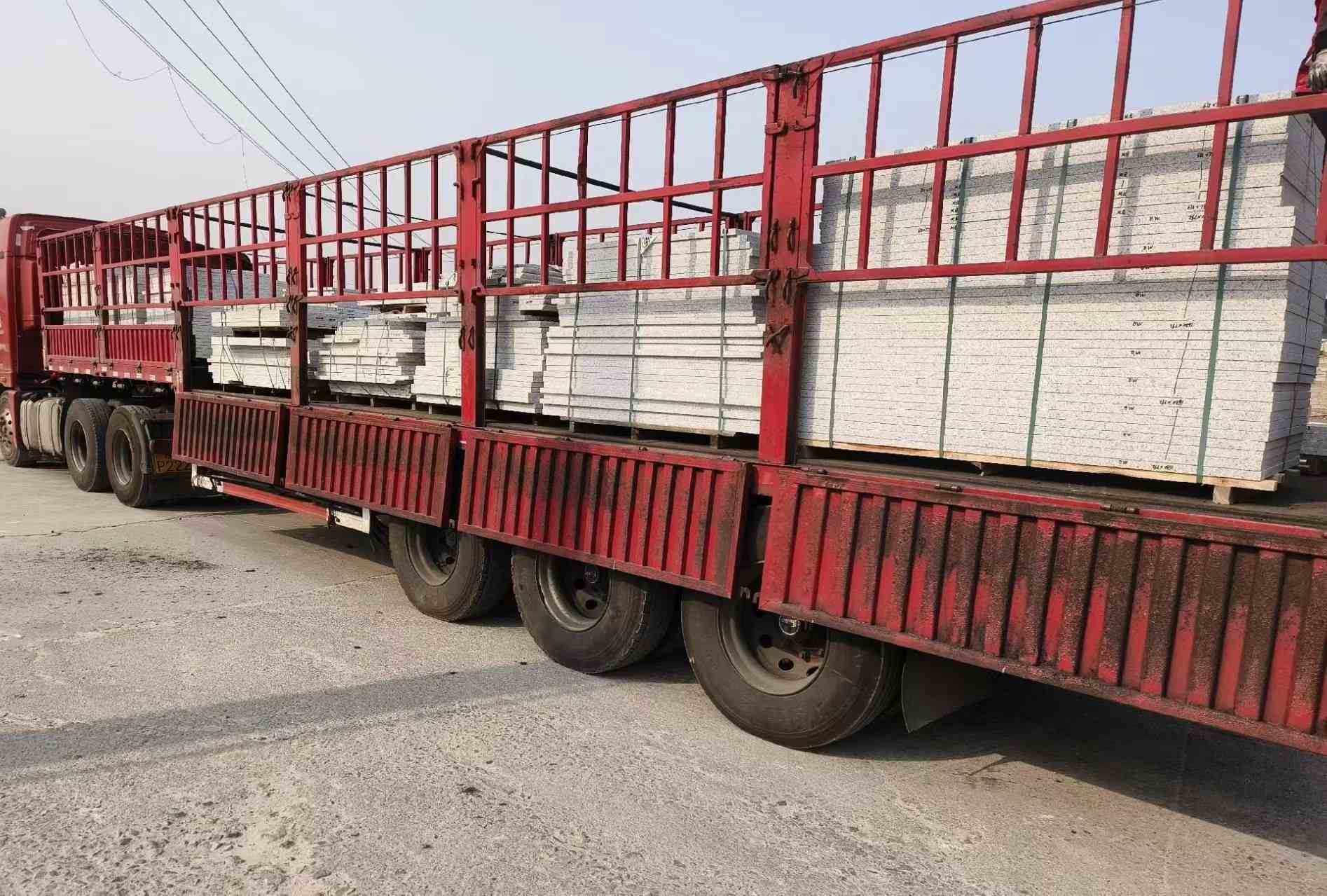 汕尾 白麻荔枝面外墙干挂，工厂装车日常