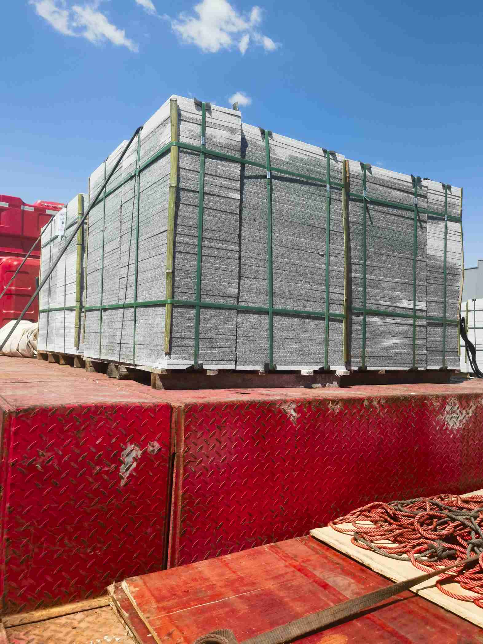 汕尾 芝麻白火烧规格板地铺石300*600/600*600