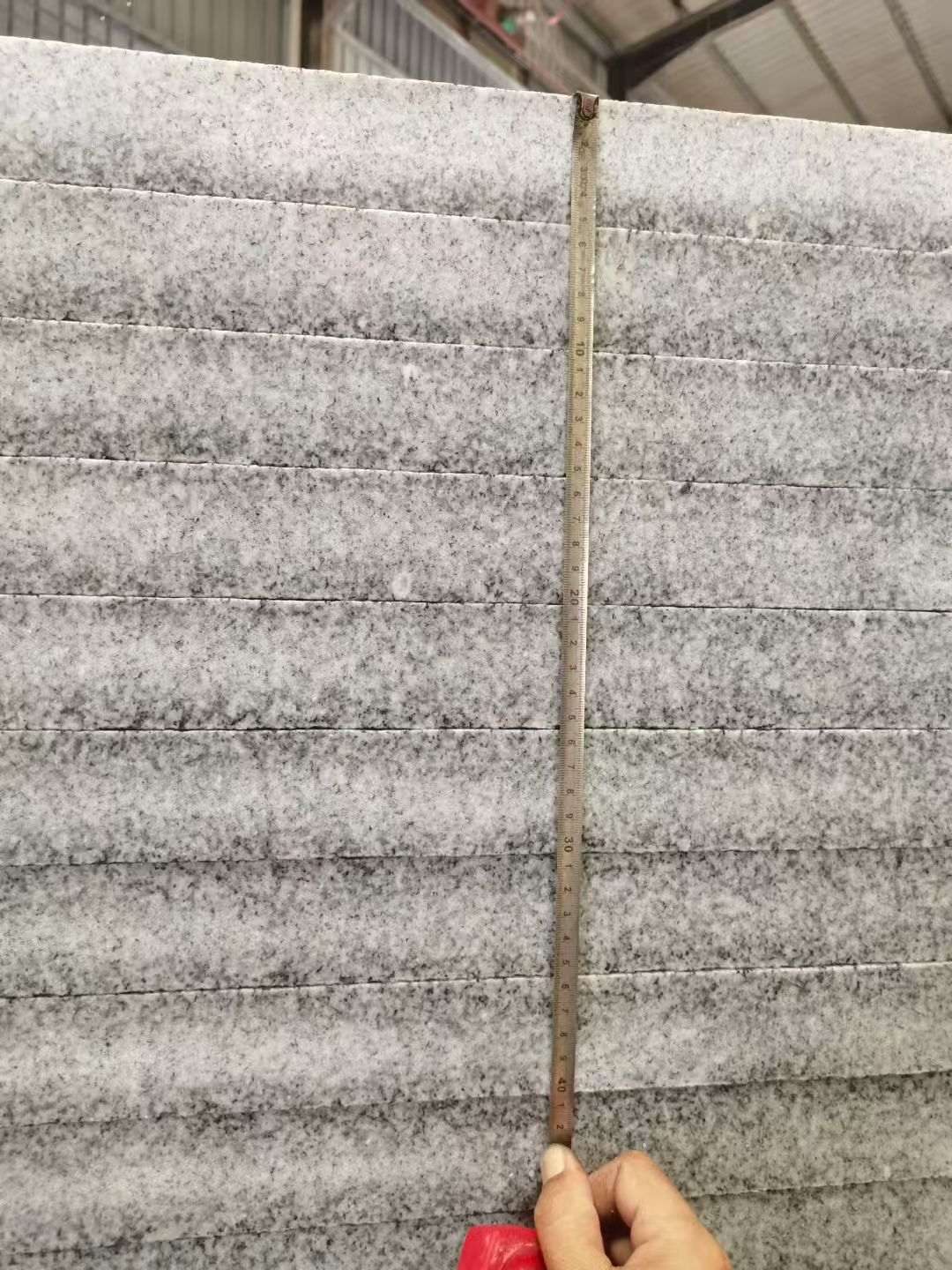 汕尾 芝麻白火烧成品厚薄均匀，B料价格接近A料质量