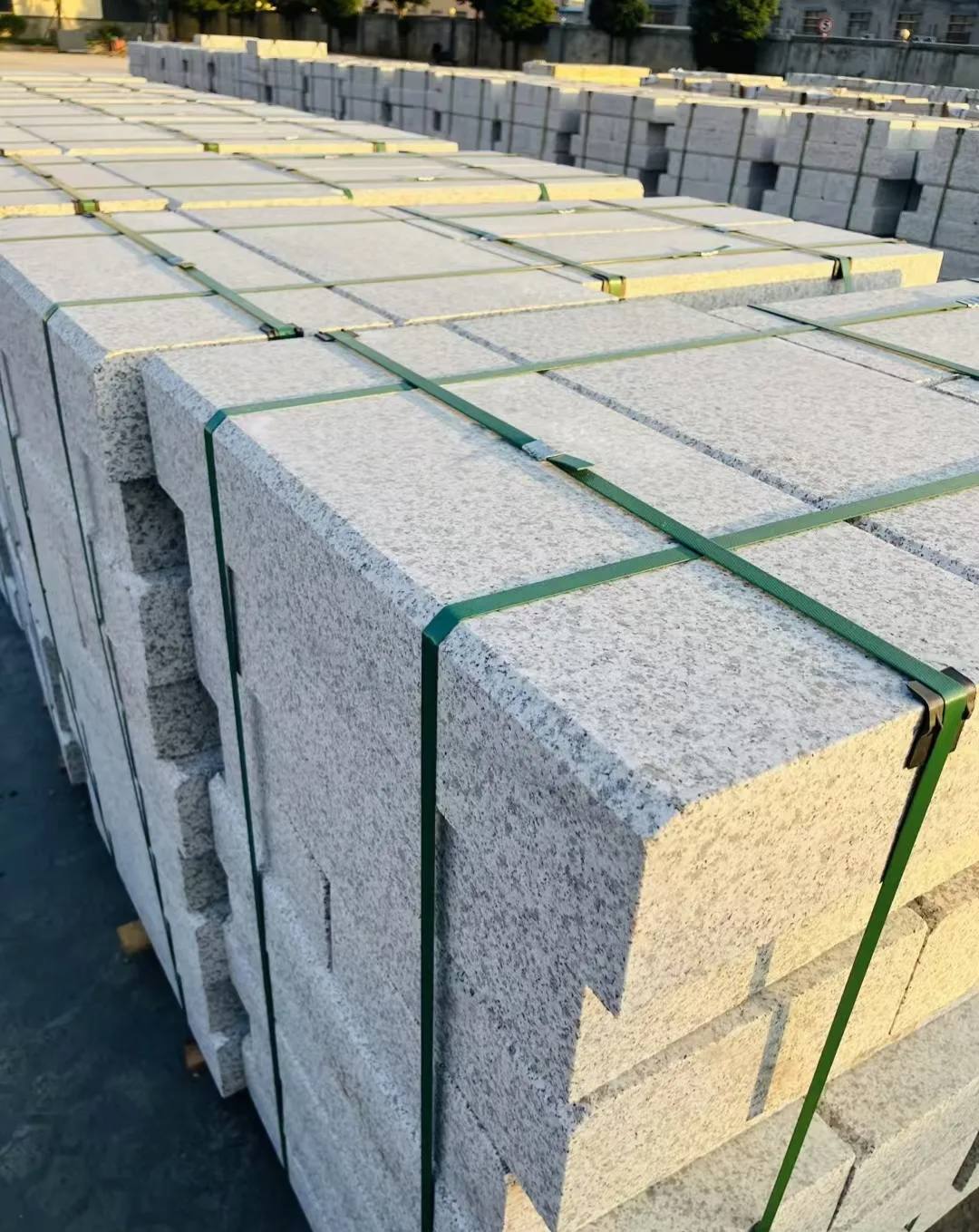 汕尾 白麻花岗岩路沿石，马路牙子，路缘石，平石，立缘石等